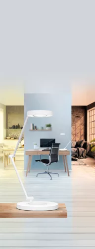 LED Éjjelifényes Asztali Lámpa 15W 600lm CCT Szabályozható Érintőképernyős Fehér SMART+ ZigBee Asztali Ledvance