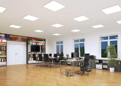 LED Panel Mennyezeti Fali Lámpatest 40W 4400lm CCT Szabályozható Süllyesztett Négyzet alakú SMART+ ZigBee Fehér Ledvance