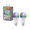 LED izzó E27 9W = 60W 806lm RGBW CCT Dimmelhető SMART+ WiFi Klasszikus Ledvance