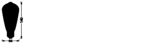 LED izzó E27 4.8W = 40W 470lm RGBW CCT szabályozható fényerejű SMART+ WiFi izzószálas Edison Ledvance