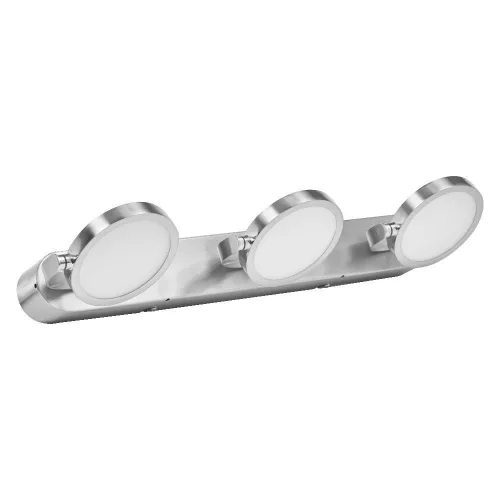LED Fali Lámpa Mennyezeti Fali Lámpa Fürdőszobai Lámpa 20W 700lm CCT 45 cm IP44 Szabályozható Fényerő Ezüst SMART+ WiFi Sun@Home Ledvance