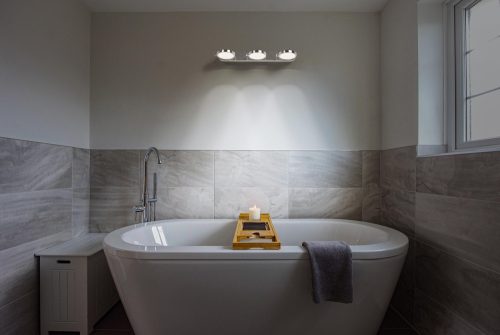 LED Fali Lámpa Mennyezeti Fali Lámpa Fürdőszobai Lámpa 14W 460lm CCT 30cm IP44 Szabályozható Fényerő Ezüst SMART+ WiFi Sun@Home Ledvance