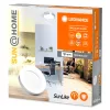 LED Mennyezeti Lámpa Felületre Szerelt 18.5W 500lm CCT Szabályozható Kerek Ezüst SMART+ WiFi Sun@Home Ledvance