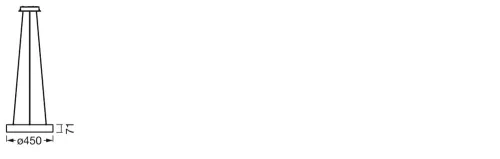 LED mennyezeti lámpa 18,5 W CCT 500 lm Szabályozható fényerő Ezüst SMART+ WiFi Sun@Home Ledvance