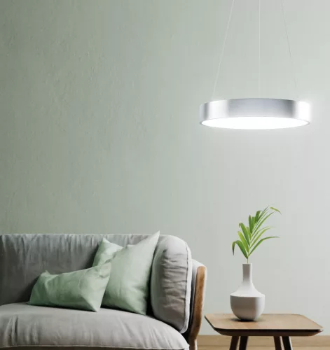 LED mennyezeti lámpa 18,5 W CCT 500 lm Szabályozható fényerő Ezüst SMART+ WiFi Sun@Home Ledvance