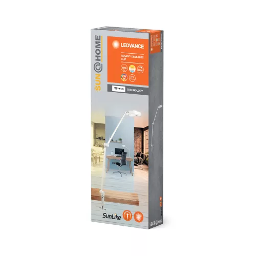 LED éjjeliszekrény lámpa, 15W, 600lm, CCT, szabályozható fényerejű, fehér, SMART+ WiFi, Sun@Home, Ledvance