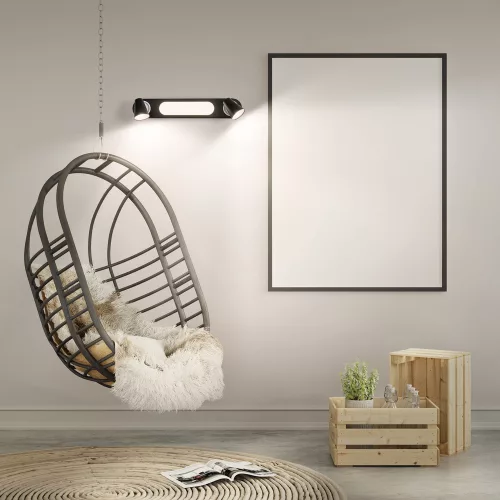 LED mennyezeti lámpa Fali spotlámpa Dekoratív világítókar 20W fekete LEDVANCE