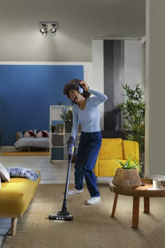 LED mennyezeti fali lámpa spotlámpa 3 pontos dekoratív díszítő 22W ezüst LEDVANCE