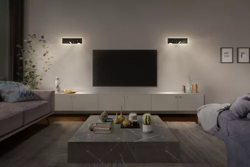 LED mennyezeti fali lámpa spotlámpa 2 pontos dekoratív díszítő 29W fekete LEDVANCE
