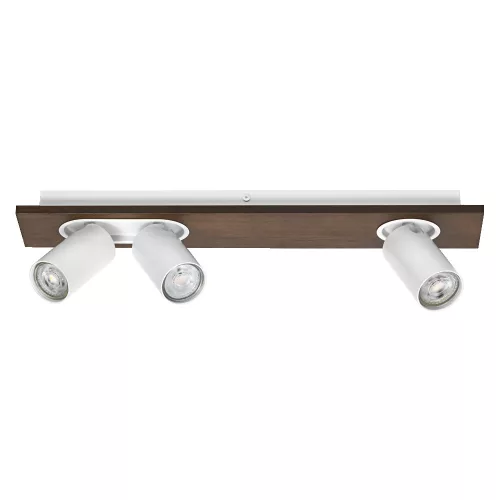 LED mennyezeti fali lámpa spotlámpa 3 pontos dekoratív fa 41W GU10 fehér LEDVANCE