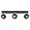 Mennyezeti LED spotlámpa 3 lámpás dekoratív 14,4 W fekete LEDVANCE