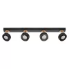 Mennyezeti LED spotlámpa 4 lámpás dekoratív 19,2 W fekete LEDVANCE