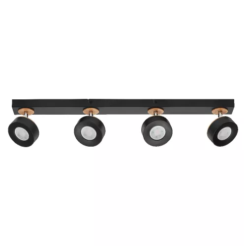 Mennyezeti LED spotlámpa 4 lámpás dekoratív 19,2 W fekete LEDVANCE