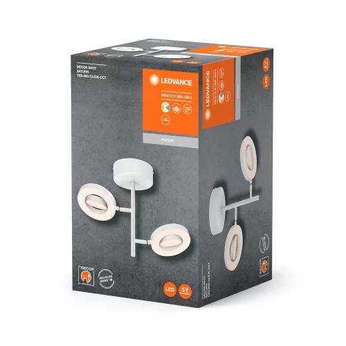 Mennyezeti Spot LED lámpa 2 pontos dekoratív 21W fehér LEDVANCE