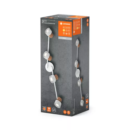 LED mennyezeti lámpa fali szabályozható spotlámpa dekoratív fali lámpa dekoratív 13,6 W fehér foltos LEDVANCE