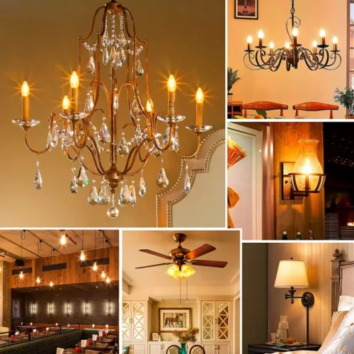 LED gyertyakörte E14 BW40 3.4W = 40W 470lm 4000K semleges 300° CRI90 izzószálas Tejszerű fényerőszabályzó LEDVANCE Superior