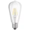 Edison LED izzó E27 ST64 5.8W = 60W 806lm 4000K Semleges 300° CRI90 Izzószál szabályozható LEDVANCE Superior
