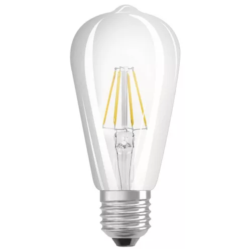 Edison LED izzó E27 ST64 5.8W = 60W 806lm 4000K Semleges 300° CRI90 Izzószál szabályozható LEDVANCE Superior