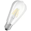 Edison LED izzó E27 ST64 5.8W = 60W 806lm 4000K Semleges 300° CRI90 Izzószál szabályozható LEDVANCE Superior