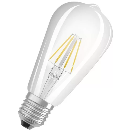 Edison LED izzó E27 ST64 5.8W = 60W 806lm 4000K Semleges 300° CRI90 Izzószál szabályozható LEDVANCE Superior