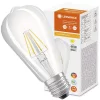 Edison LED izzó E27 ST64 5.8W = 60W 806lm 4000K Semleges 300° CRI90 Izzószál szabályozható LEDVANCE Superior