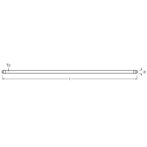 LED izzó G13 T8 14W 2600 lm 4000K Single 120cm Superior Class LEDVANCE