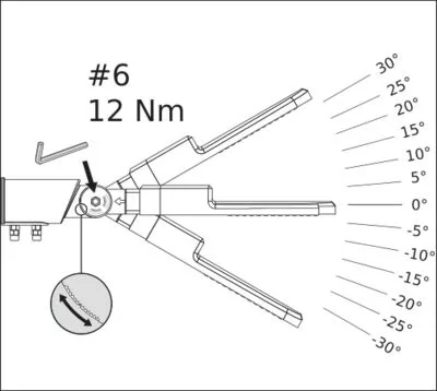 LED utcai lámpa parkoló kültéri 65W IP66 3000K SL TERÜLET Ledvance