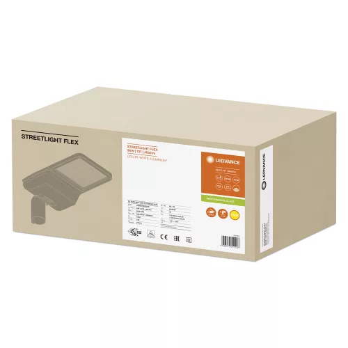 LED utcai lámpa ipari közúti lámpatest 36W 4850lm 2700K IP66 fehér utcai lámpa Flex Ledvance