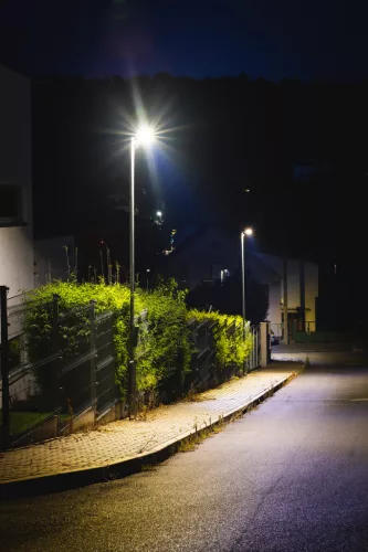 LED utcai világítású ipari közúti lámpatest 50W 5400lm 6500K IP65 Grey Urban Lite Ledvance