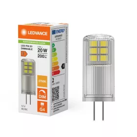   LED kapszulaizzó G4 2W = 20W 200lm 2700K Meleg 320° 12V Szabályozható Ledvance
