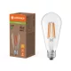 Edison LED izzó E27 ST64 3.8W = 60W 806lm 2700K Meleg 300° Ledvance