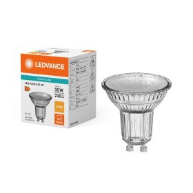   LED izzó spotlámpa GU10 PAR16 2.6W = 35W 230lm 2700K Meleg 36° Ledvance