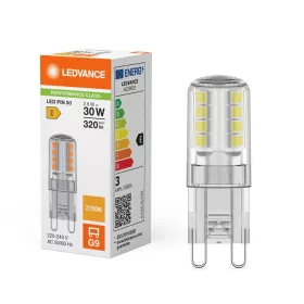   LED kapszulaizzó G9 2.6W = 30W 320lm 2700K Meleg 300° Ledvance