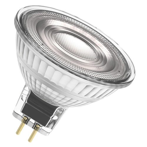 LED izzó reflektor GU5.3 MR16 6.8W = 50W 621lm 3000K Meleg 36° CRI90 12V Szabályozható Ledvance