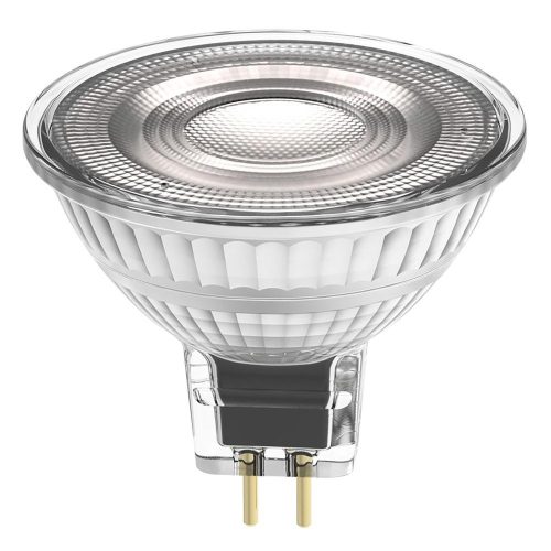 LED izzó reflektor GU5.3 MR16 6.8W = 50W 621lm 3000K Meleg 36° CRI90 12V Szabályozható Ledvance