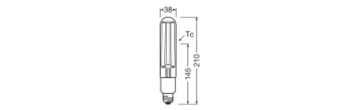 LED izzó E27 23W = 70W 2500lm 1800K Meleg 360° Izzószálas Ledvance
