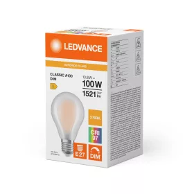   LED izzó A67 E27 13.8W = 100W 1521lm 2700K meleg fehér SZÍNÁLLÁS DIMMÁLHATÓ LEDVANCE