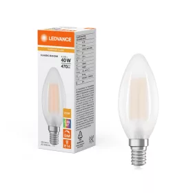   LED izzó B35 E14 4,2W = 40W 470lm 2700K meleg fehér SZÍNÁZÁS DIMMÁLHATÓ LEDVANCE