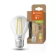 LED izzó A60 E27 3.8W = 60W 806lm 3000K meleg FILAMENT Fehér LEDVANCE