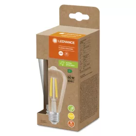   LED izzó ST64 E27 3,8W = 60W 806lm 3000K meleg fehér FILAMENT LEDVANCE