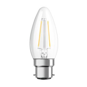   LED izzó B35 B22d 2,5W = 25W 250lm 2700K meleg fehér FILAMENT LEDVANCE