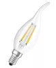 LED izzó BA35 E14 4W = 40W 470lm 2700K meleg fehér FILAMENT LEDVANCE