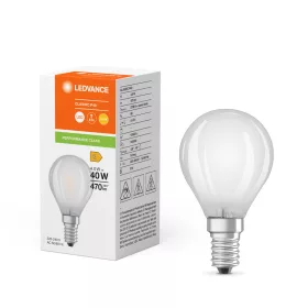   LED izzó P45 E14 4W = 40W 2700K 470lm meleg fehér FILAMENT LEDVANCE