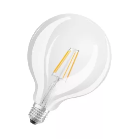   LED izzó G125 E27 4W = 40W 470lm 2700K meleg fehér FILAMENT LEDVANCE