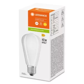   LED izzó ST64 E27 4W = 40W 2700K 470lm meleg fehér FILAMENT LEDVANCE