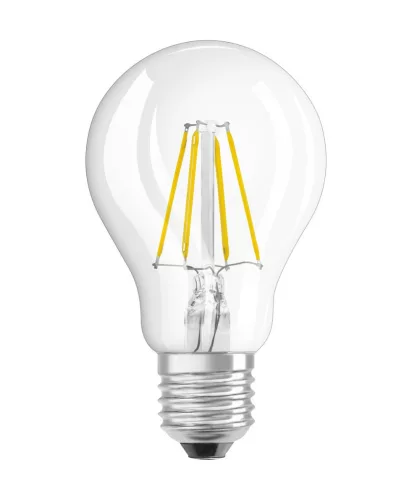 LED izzó A60 E27 4W = 40W 470lm 2700K meleg fehér FILAMENT LEDVANCE