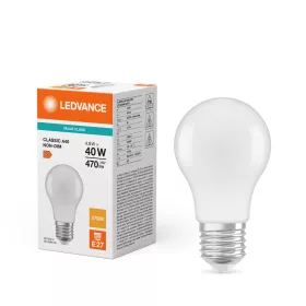   LED izzó A60 E27 4,9W = 40W 2700K 470lm meleg fehér LEDVANCE