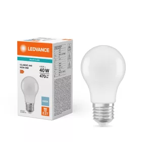   LED izzó A60 E27 4,9W = 40W 470lm 6500K hideg fehér LEDVANCE