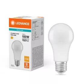   LED izzó A60 E27 13W = 100W 1521lm 2700K meleg fehér LEDVANCE