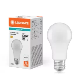   LED izzó A60 E27 13W = 100W 1521lm 4000K semleges fehér LEDVANCE